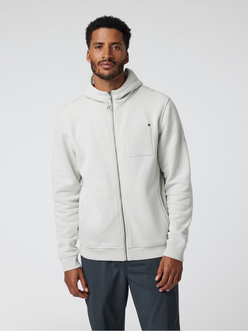 Vuori Seaside Men’s Hoodie - Salt